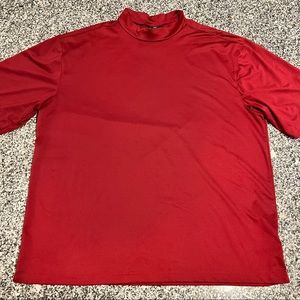 nike golf waffle top XL Red Extra Large